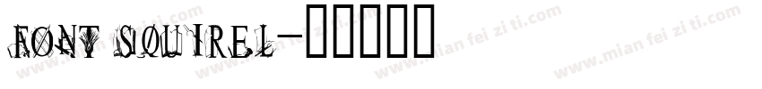 font squirel字体转换